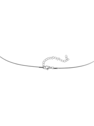 Adeliás Unisex Halskette – Schlangenkette aus Edelstahl 50 cm in silber