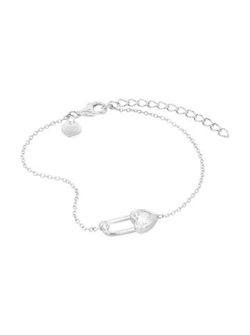 Tom Tailor Armband Silber 925, rhodiniert in silber