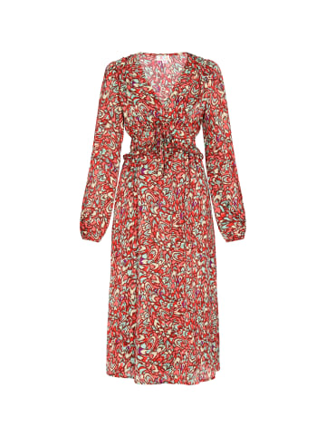 IZIA Dress in red multicolor