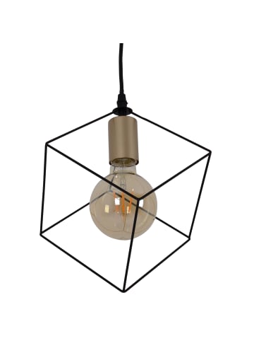 näve Pendelleuchte "CANTO" in schwarz - (L)26 cm x (B)26 cm x (H)118 cm