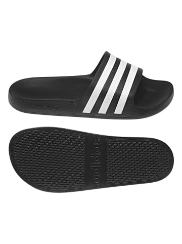 adidas Badeschuhe Adilette Aqua in Schwarz