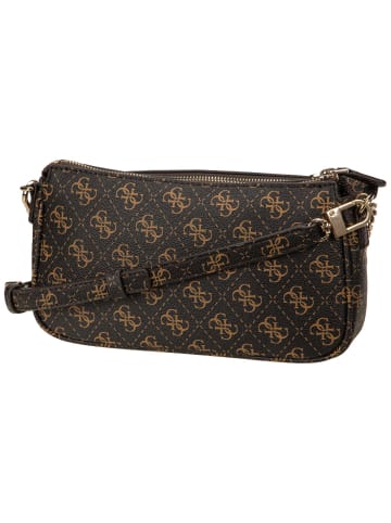 Guess Umhängetasche Noelle II Double Pouch CB 72710 Logo in Brown