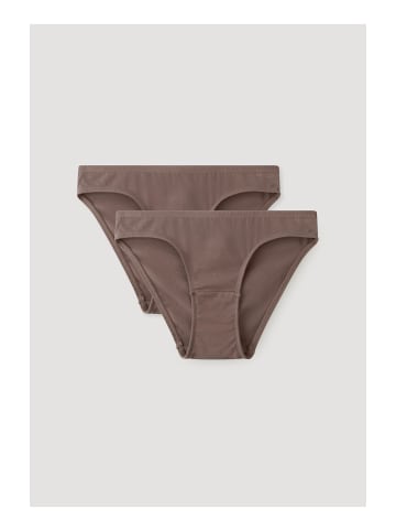 Hessnatur Slip low cut in dunkelmauve