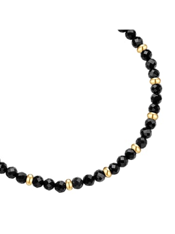 Glanzstücke München Armband aus Edelstahl mit Spinell in gelbgold