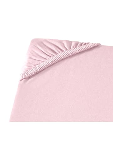 Carpe Sonno Edel Jersey Spannbettlaken in Rosa