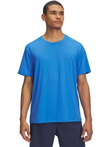 Under Armour Sportshirt "Launch Elite Shortsleeve" in Blau