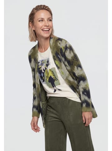Olsen Strickcardigan in Moss Green
