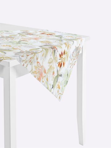 WITT WEIDEN Tischdecke in champagner-eucalyptus-bedruckt