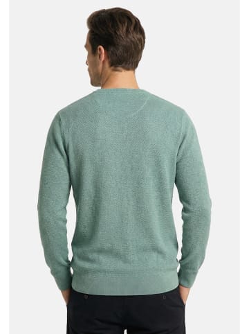 Casa moda Pullover Basic in Grün