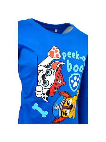 Paw Patrol Langarmshirt Paw Patrol  in Blau