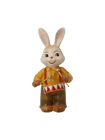 Goebel Figur " Hase Herziger Trommler " in Bunt
