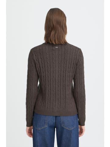 Pulz Strickjacke PZSTEFFI Regular fit in After Dark Melange