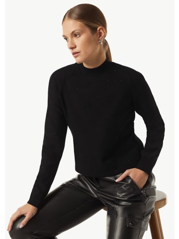 comma Strickpullover langarm in Schwarz