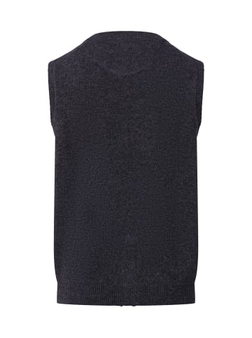 Nils Sundström Strickweste in anthrazit - 0008