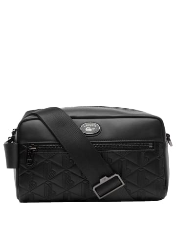 Lacoste Nomogramme Clutch - Umhängetasche 23 cm in schwarz