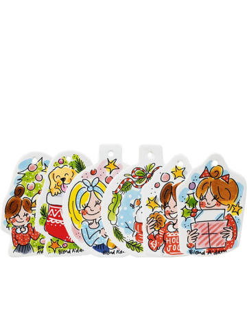 Blond Amsterdam Anhänger Kerst in Bunt - 9,5 x 5cm