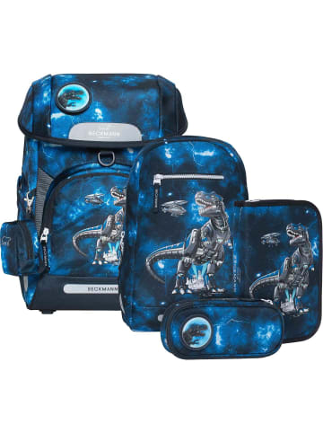 BECKMANN Beckmann Schulranzenset Plus Air - 6-tlg. Set Tech Rex