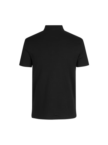 Seven Seas by ID Polo Shirt elegant in Schwarz