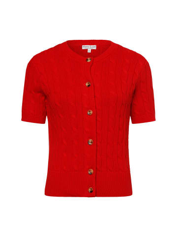 Marie Lund Strickjacke in rot - 0003