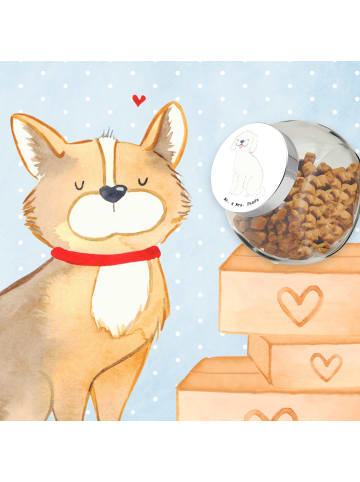 Mr. & Mrs. Panda Dose Kleinpudel Lebensretter ohne Spruch in Weiß