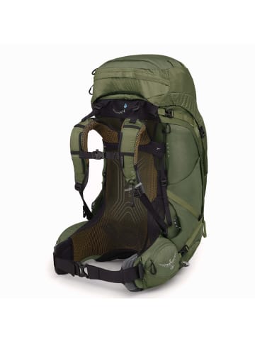 Osprey Atmos AG 65 S/M - Trekkingrucksack 88 cm (black) in mythical green
