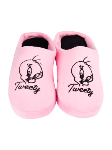 Looney Tunes  Looney Tunes Tweety Hausschuhe Puschen Slipper Pantoffeln in rosa
