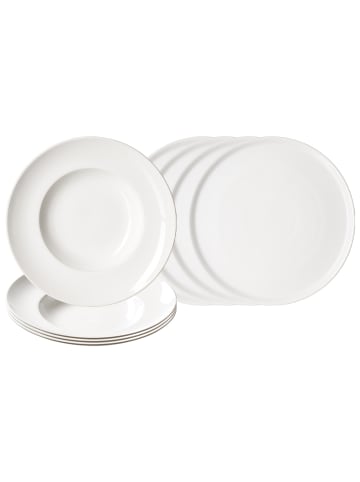 Ritzenhoff & Breker 8er Set Pizza- und Pasta-Set Volos in weiß
