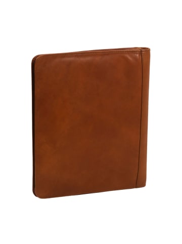 The Chesterfield Brand Wax Pull Up Schreibmappe Leder 22 cm cognac