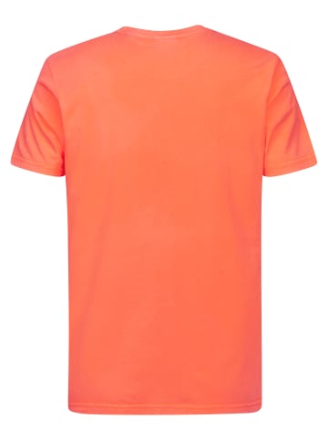 Petrol Industries T-Shirt mit Logo Windward in Rosa