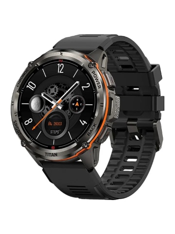 Maxcom Smartwatch FW111 Titan Chronos Schwarz – robustem Titan-Gehäuse in Schwarz