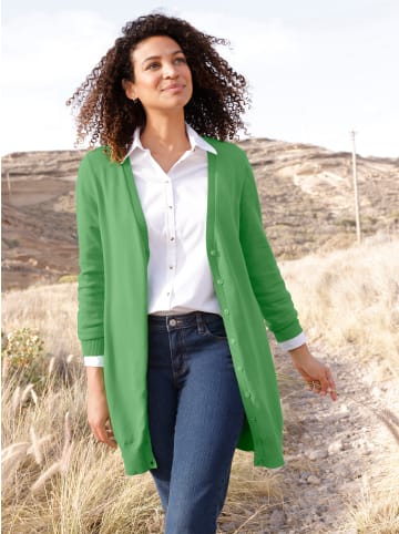 WITT WEIDEN Long-Strickjacke in apfel