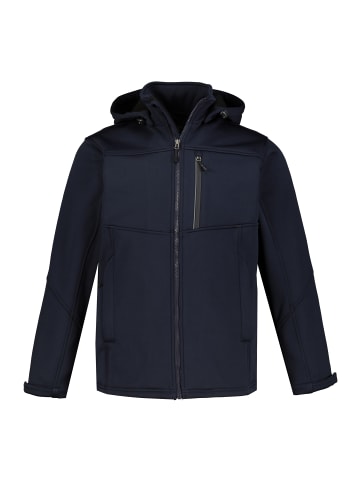 JP1880 Softshelljacke in dunkel marine