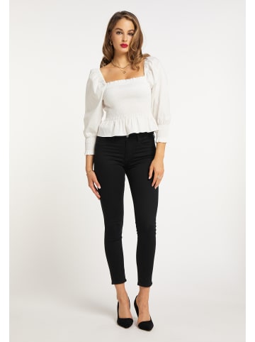 faina Damen Bluse in Wollweiss