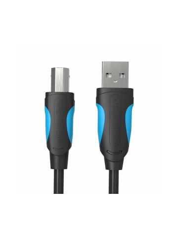 Wisam® Druckerkabel USB 2.0 A für USB-B 5m Schwarz