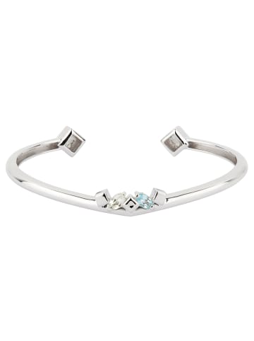 Carolin Stone 925/- Sterling Silber in blau