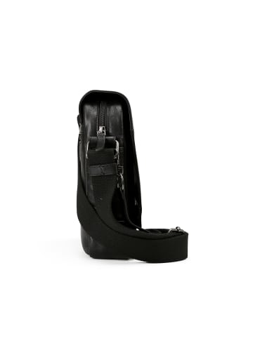 Camel Active Pine Umhängetasche Leder 23 cm black