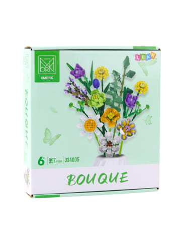 Wisam® Bausteine Dekorativer Blumenstrauß aus bunten Blumen 997