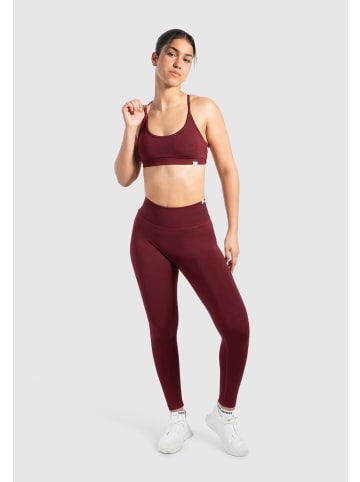 SMILODOX Leggings Sena in Bordeaux