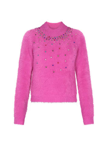 faina Pullover in Fuchsia