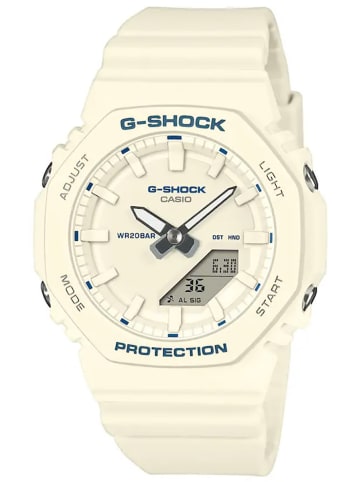 Casio G-Shock Classic Ana-Digi Damenuhr Elfenbeinfarben Creme