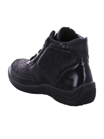 WALDLÄUFER Komfort Schnürschuhe in Schwarz