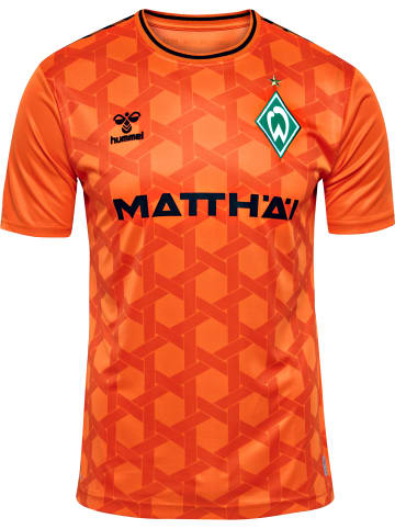 Hummel Hummel T-Shirt Wer 23/24 Fußball Erwachsene Schnelltrocknend in ORANGE TIGER