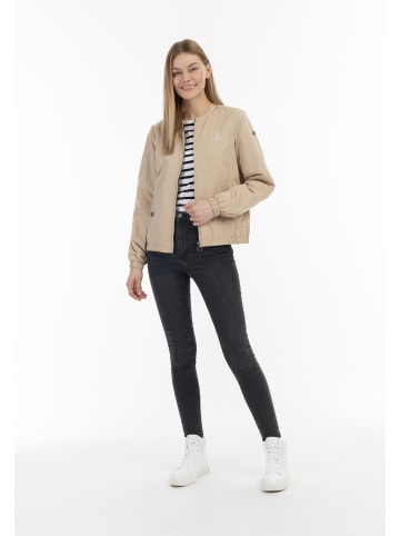 DreiMaster Maritim Damen Übergangsjacke - Recyceltes Material in Beige