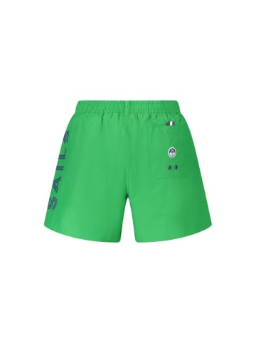 North Sails Grüne Nylon-Badeshorts