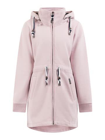 Schmuddelwedda Lange Sweatjacke in Rosa