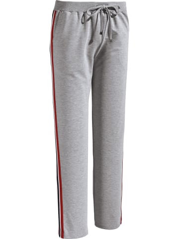 Erwin Müller Sweat Freizeithose, lang in grau meliert
