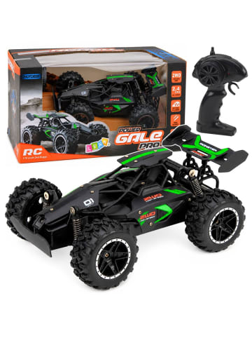 Wisam RC Offroad-Kletterauto, ferngesteuert, Schwarz, Maßstab 1:18, 15 km/h