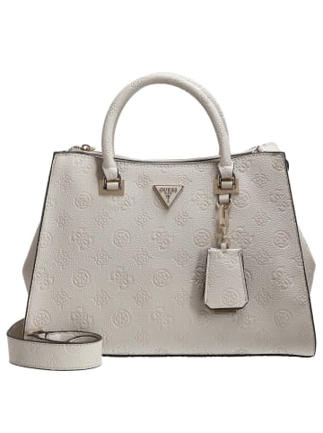 Guess Cresidia II Society - Henkeltasche (black logo) in bone logo