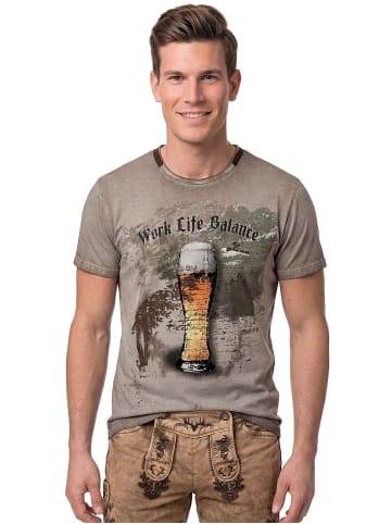 Hangowear T-Shirt BONIFAZ in schlamm