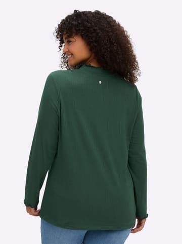 sheego Shirtrolli in moos